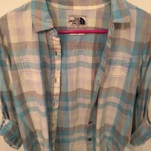 North Face Button down shirt